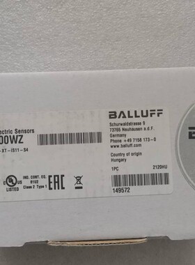原装正品BALLUFF BOS00WZ BOS 21M-XT-IS11-S4  现货