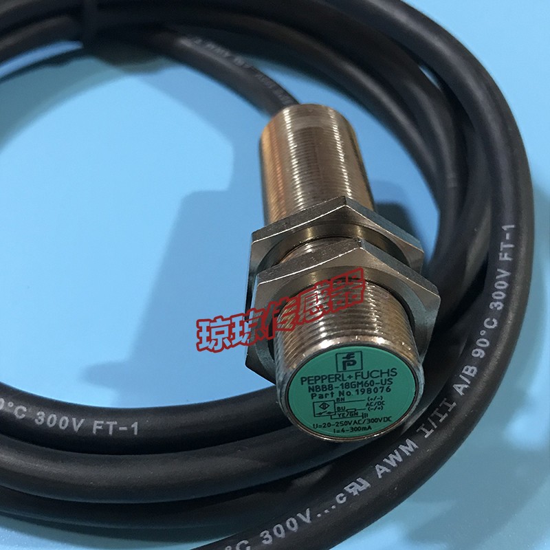 德国P+FNBB8-18GM60-US圆柱形接近开关电感式传感器常开