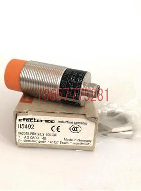 易福门接近开关传感器II5492   IIA2015FRKG/US100IRF