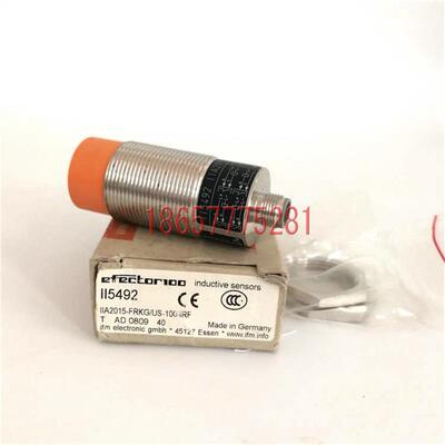 易福门接近开关传感器II5492   IIA2015FRKG/US100IRF