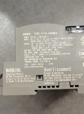 * FT1A-B40RK1 FT1A-PC1 IDEC和泉PLC 成色新 原装二手现货