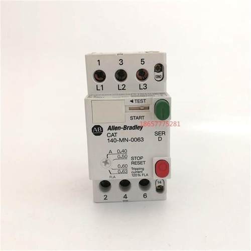 原装正品AllenBradley罗克韦尔140MN0063马达保护器04063A