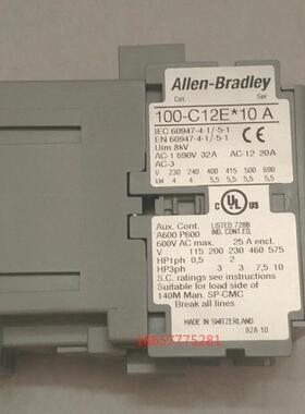 接触器100C12E*10 100C12E*01/C12EJ10/C12EJ01/C12ED10 现货