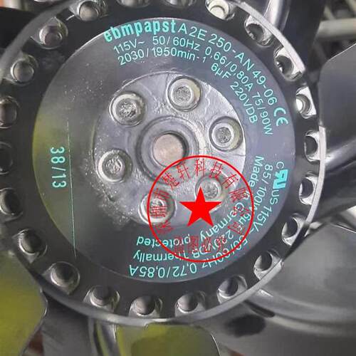 A2E250-AN49-06 115V75/ 90W85/100W 原装德国进口离心变频器风机