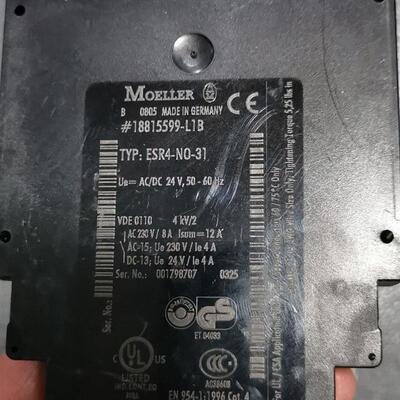 ESR4-NO-31 SNT 4M63K MOELLER安全继电器