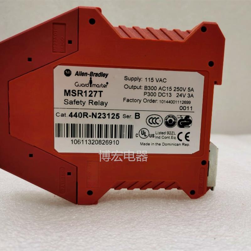 AB罗克韦尔安全继电器 MSR127T   440R-N23125    115VAC