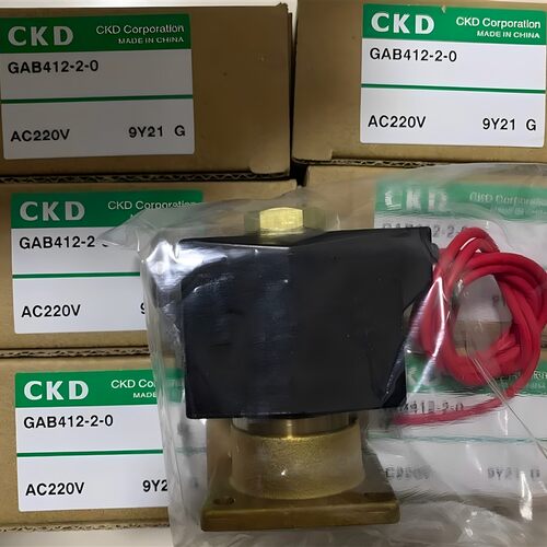 原装CKD电磁阀GAB412/GAB422-1/2/3/4/5/6/7-0-02E-AC220V-DC24V