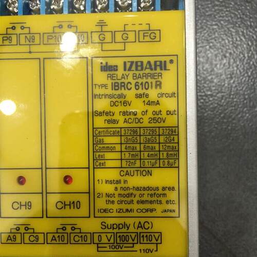 IBRC 6101R/IBRC 6032R/IBPL 6012E EB3C-T16CKD-C IDEC