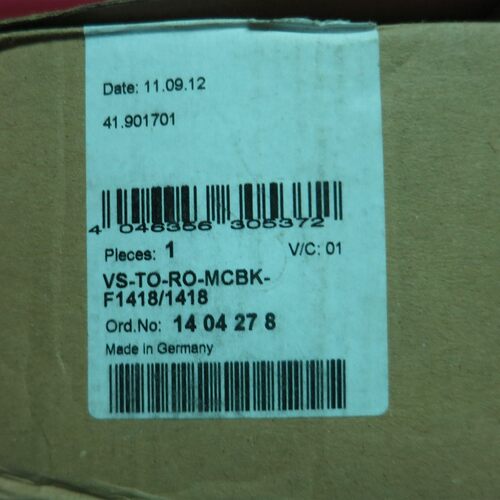 原装正品模块 VS-TO-RO-MCBK-F1418/1418 1404278 现货