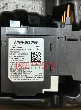 193EEEB 1931EEEB原装正品 AB罗克韦尔热继电器 5427A 现货