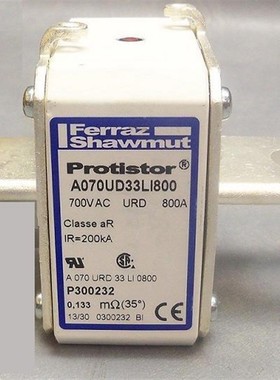 Protistor熔断器A070UD30LI630  P302003 700VAC URD 630A 罗兰