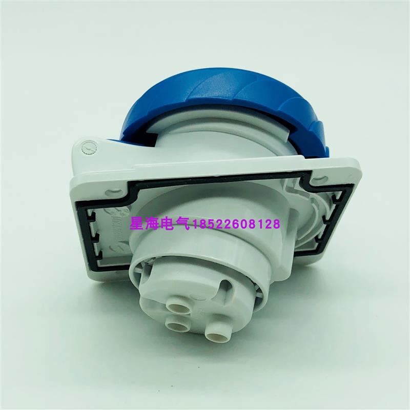 pkx16m423+PKF16G423暗装直体式插座220v 16A, 2P+E, IP44,