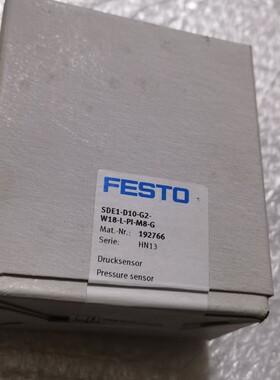 全新原装费斯托 192766 SED1-D10-G2-W18-L-PI-M8-G 现货