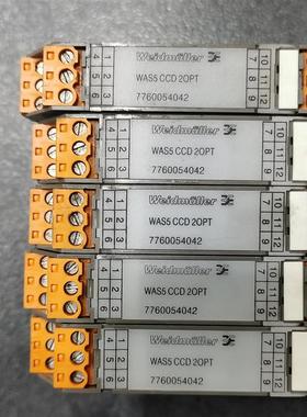 WAS5 CCD 2OPT 7760054042  信号隔离器 二手现货