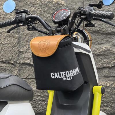 帆彩原创电动车前置挂包踏板车通用挂包收纳包包防泼水电动车挂包