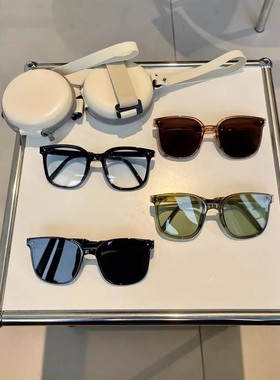 时尚可折叠收纳男女太阳眼镜