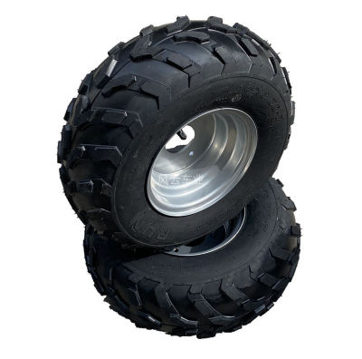 卡丁车配件 小公牛小火星沙滩车16X8-7寸越野轮胎带轮毂 16*8-7