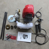 链条套件 自行车49CC汽油机带链盘 小跑摩托车4四冲程发动机 改装