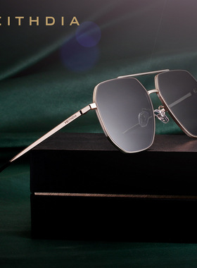 Veithdia/威斯.蒂亚 25款眼镜型男墨镜男 士驾驶镜开车专用偏光镜