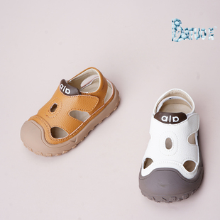 5905 软底防滑卡通男宝宝魔术贴防踢学步凉鞋 新品 巴托儿童26夏季