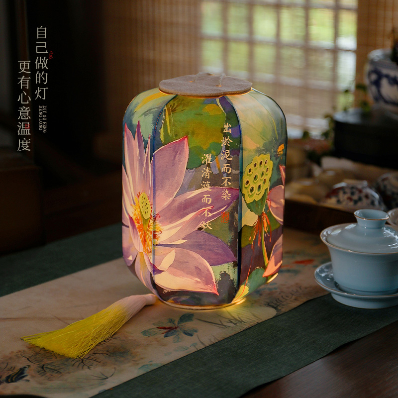 2025新款古韵诗画灯笼台灯、提灯