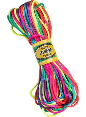 DIY手工手作编制绳五彩绳