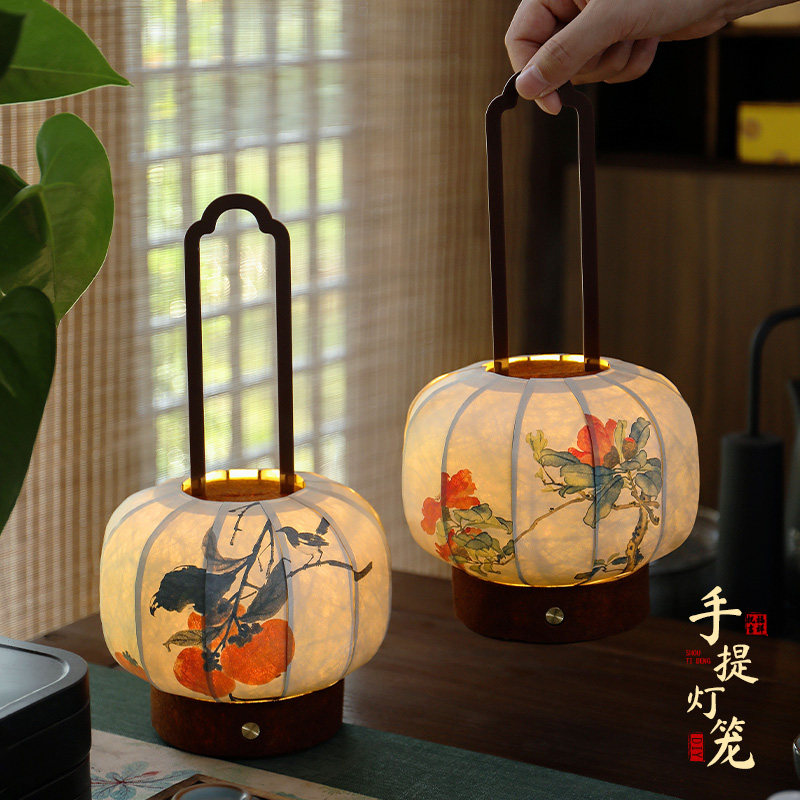 充电触摸实用型台灯摆件装饰