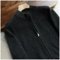 【Mid-Weight Men's Zip-Up】Charcoal Heather, Plant-Dyed