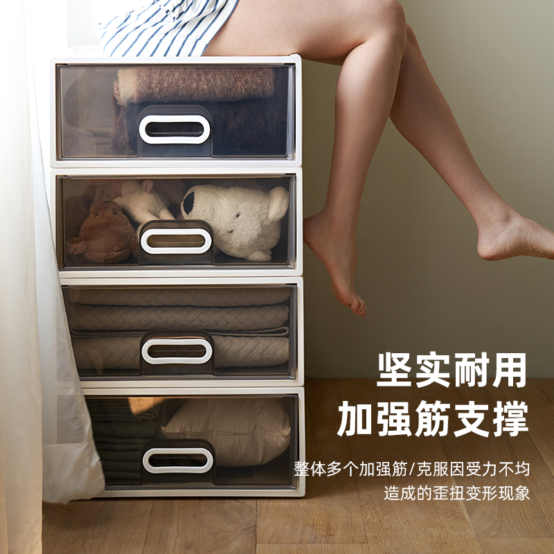 塑料收纳箱禧天龙抽屉式