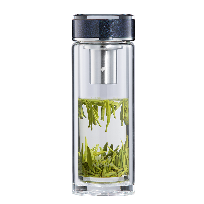 万象高硼硅家用抗菌银离子玻璃杯