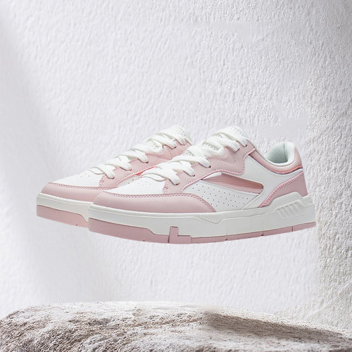 李宁正品 ACE 新款女子时尚潮流低帮舒适软弹运动休闲鞋AGCS032-2