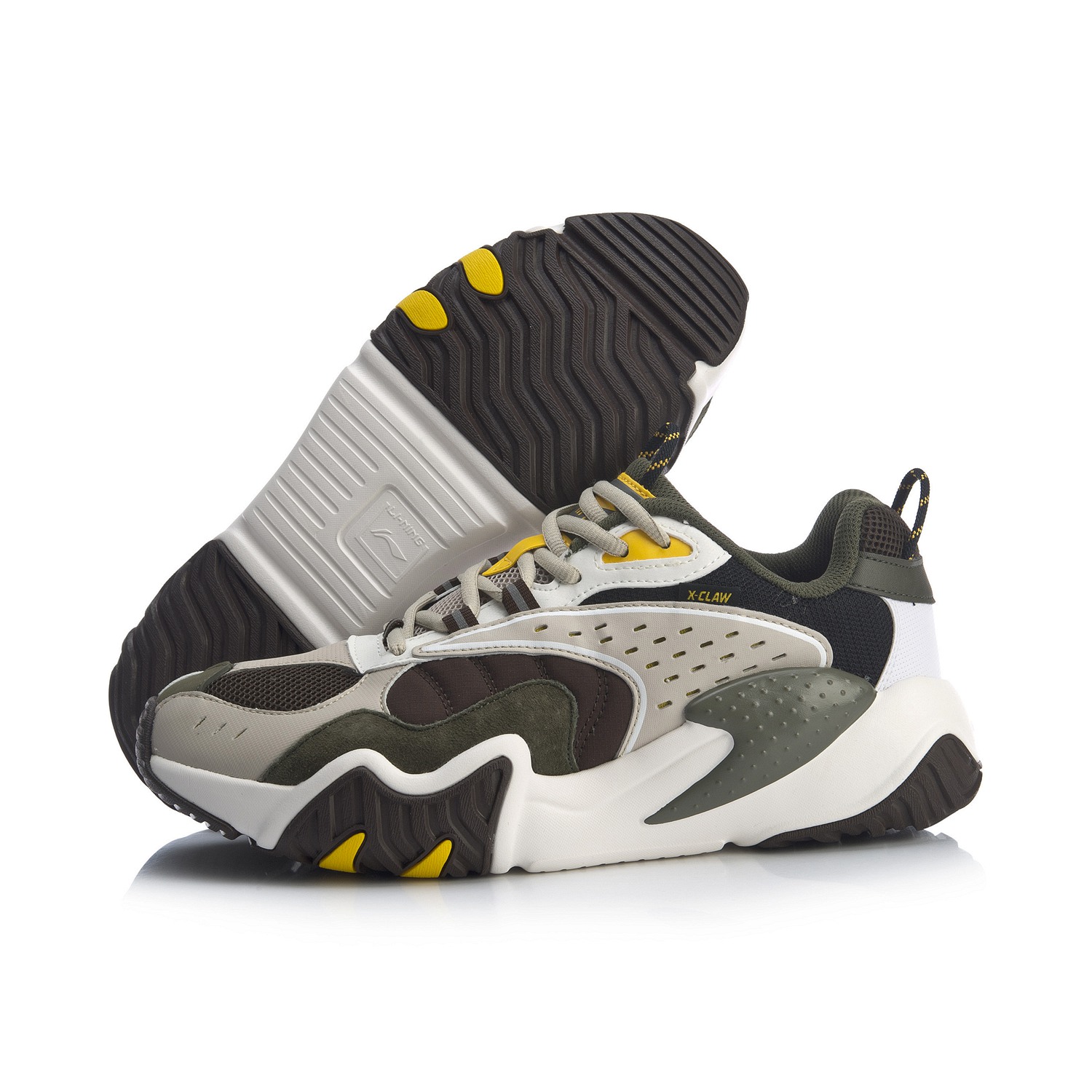 中国李宁男鞋运动休闲系列跑鞋Claw Lite猫爪透气运动鞋AGLQ003