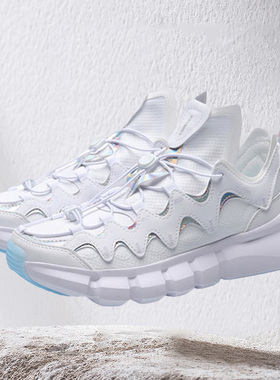 李宁正品夏季韦德悟道2.3青苔绿白色时尚休闲男女款运动鞋AGBR052