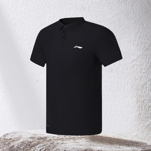 李宁正品夏季新款休闲百搭舒适透气男子POLO衫APLS173