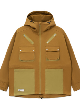 中国李宁翻领拉链百搭风格个性舒适保暖洋气运动外套男子AJDR525