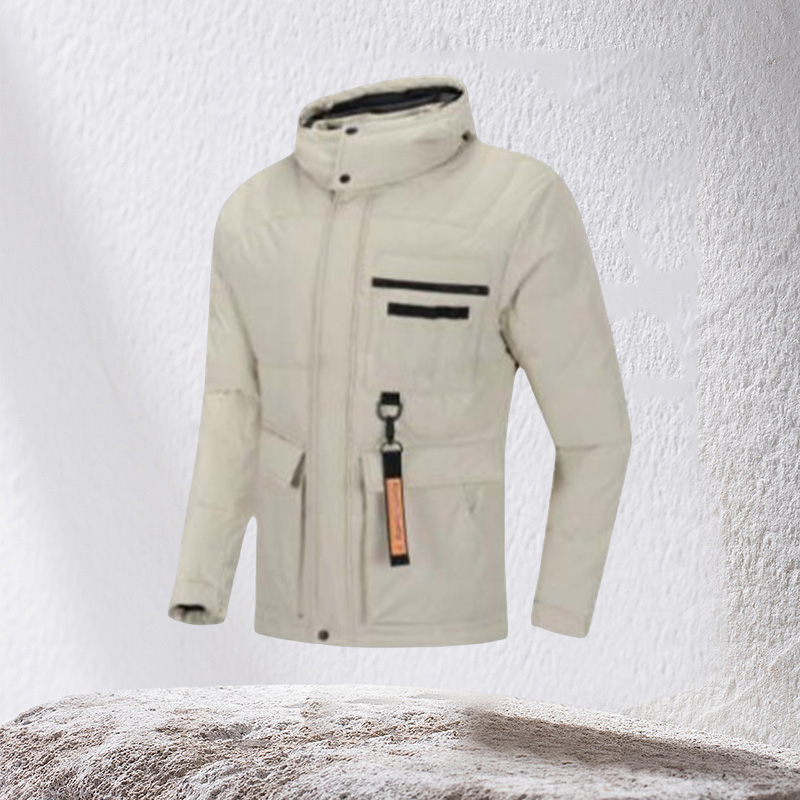 李宁羽绒服男服冬季新款加厚保暖防风中长款羽绒服AYMP103