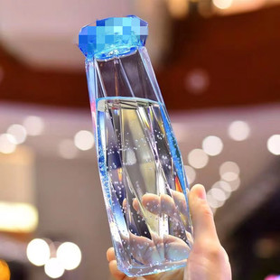网红杯子抖音ins水晶钻石杯炫彩玻璃杯 爆款 创意情侣杯小礼品水杯