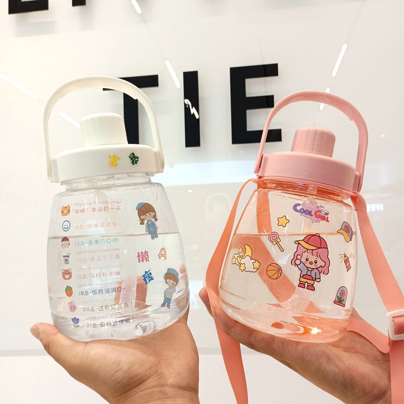 抖音直播1元大肚杯便宜款一元送福利便宜的大肚子水杯塑料大肚杯