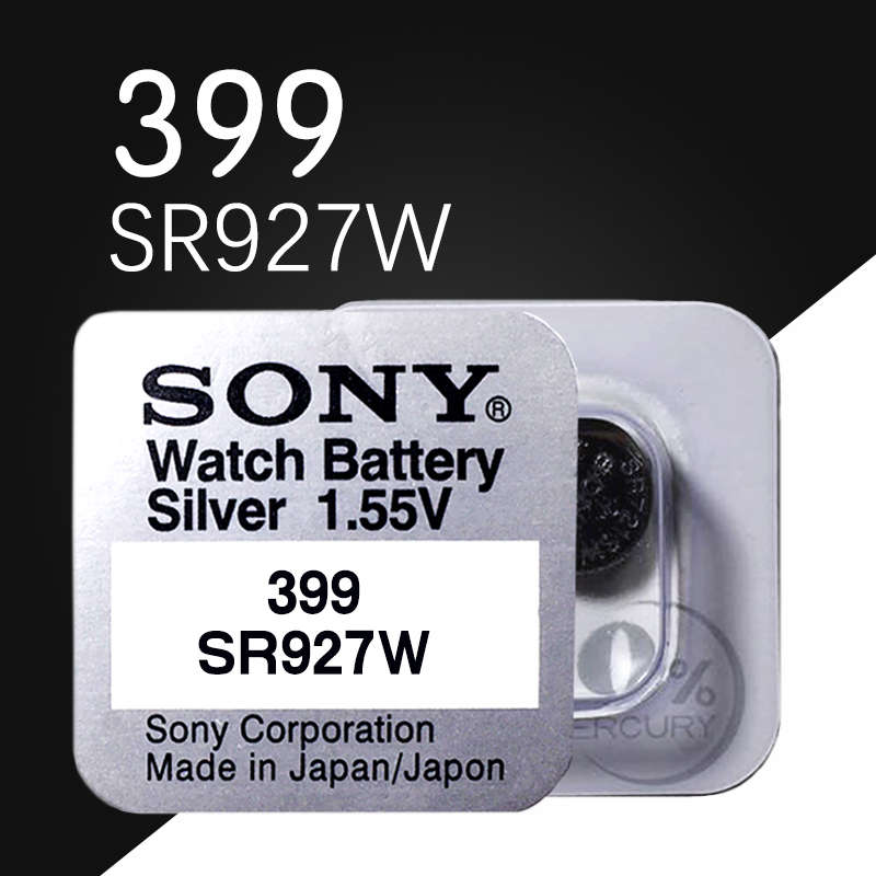 SONY/索尼手表原装电池 SR927W/399卡西欧g-shock原厂电子 2粒