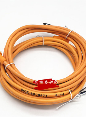 原装西克SICK电缆线DOL-0804-W02M 6009871 M8四芯连接线1204正品