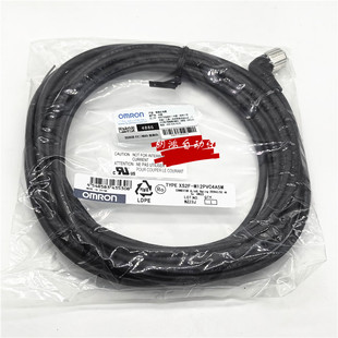 M12PVC4A5M XS2F 弯头5米 OMRON欧姆龙接插线 原装