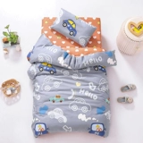 Одеяло для детского сада, детский комплект, хлопковый пододеяльник для кроватки для сна, 3 предмета, постельные принадлежности