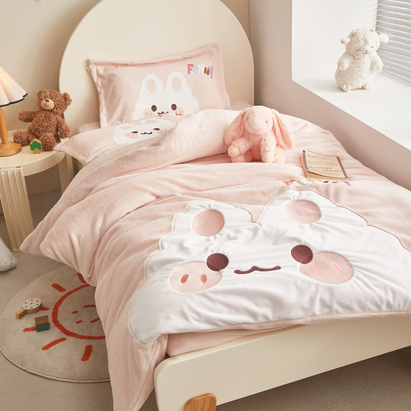 加厚牛奶绒 亲肤保暖