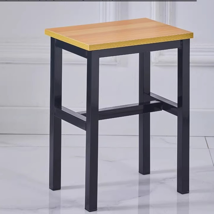 实木凳子加厚学习家用彩色