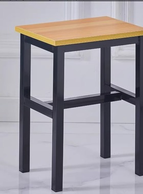 实木凳子加厚方凳子学习凳子家用凳子彩色凳子餐凳培训课桌子凳子