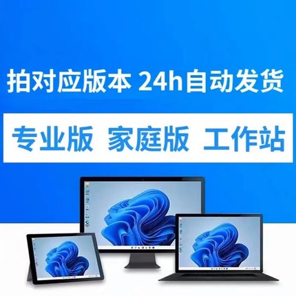 Win10/Windows11家庭版企业版/专业版home/Pro工作站系统激活秘钥