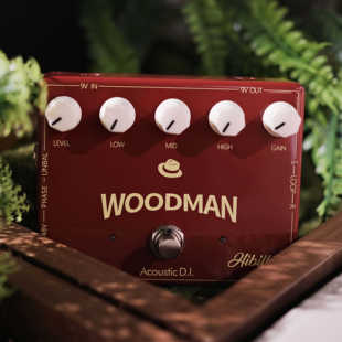 大树音乐屋 Woodman D.I盒原声木吉他前级民谣古典电箱指弹效果器