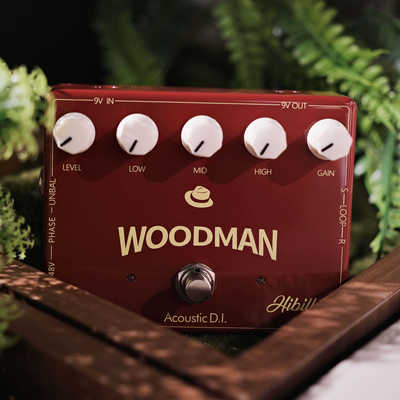 大树音乐屋 Woodman D.I盒原声木吉他前级民谣古典电箱指弹效果器