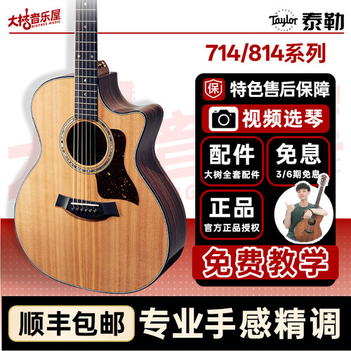 大树音乐屋Taylor泰勒民谣吉他
