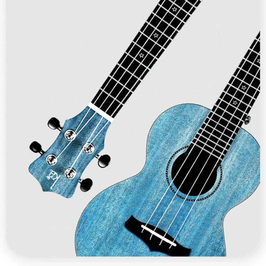 kaka25d单板尤克里里23寸初学者ukulele乌克丽丽小吉他入门学生女